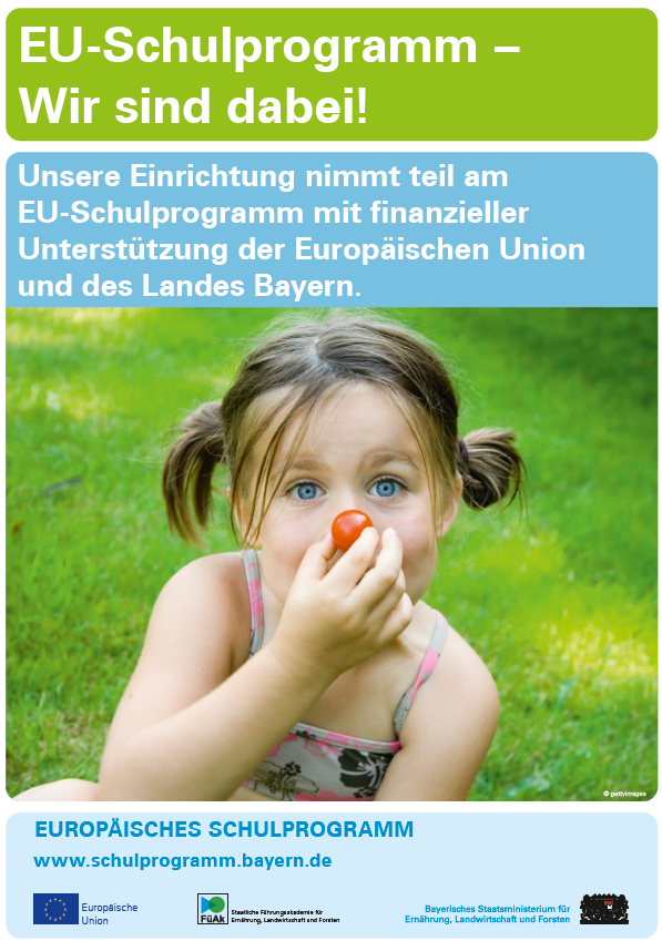 Poster des EU Schulprogramms